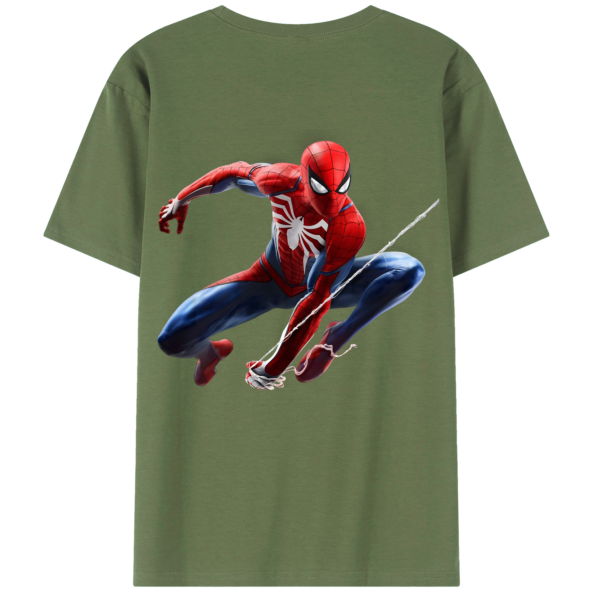 （画像用） アベンジャーズ The Avengers 綿100％ メンズ半袖Tシャツ（バックプリント） 通気性